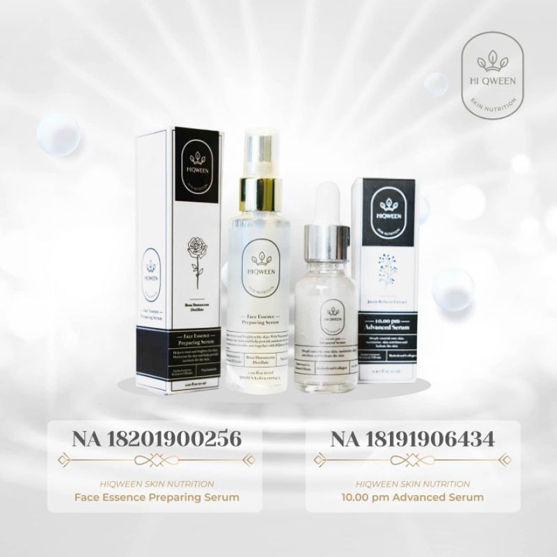 paket bundling serum + Face Essence hiqween