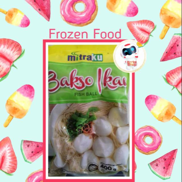 

MITRAKU BAKSO IKAN 400gr / BASO IKAN / SEAFOOD / BAKSO IKAN KECIL