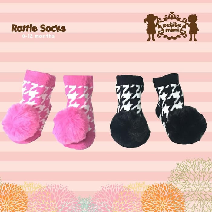 Petite Mimi Kaos Kaki Rattle - Kaos Kaki Bayi