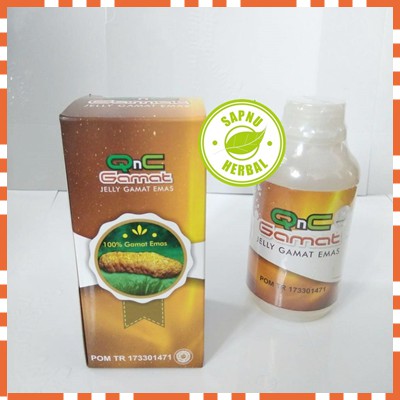 Obat Kelenjar Getah Bening - Benjolan di Mata - di Payudara - di Selangkangan - Qnc Jelly Gamat ORI