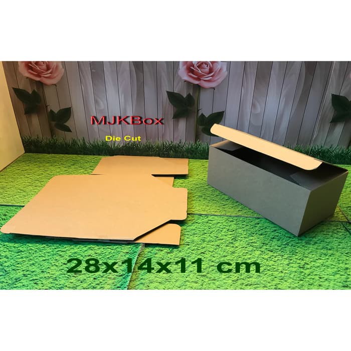 

SALE kardus/karton/box. uk. 28x14x11 cm...DIE CUT minimal beli 20 pcs