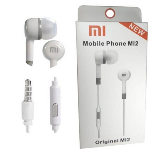 Headset Handsfree Xiaomi Mi2 Original / Earphone Xiaomi Mi 2