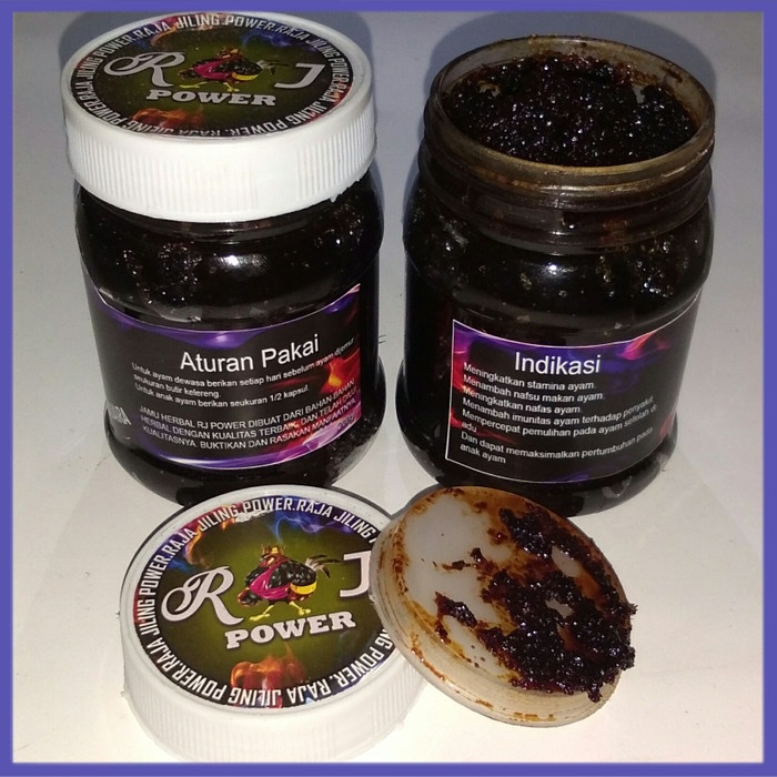 

✔ COD ✔ Jamu RJP Ayam Laga Herbal RJ-Power 200 gr