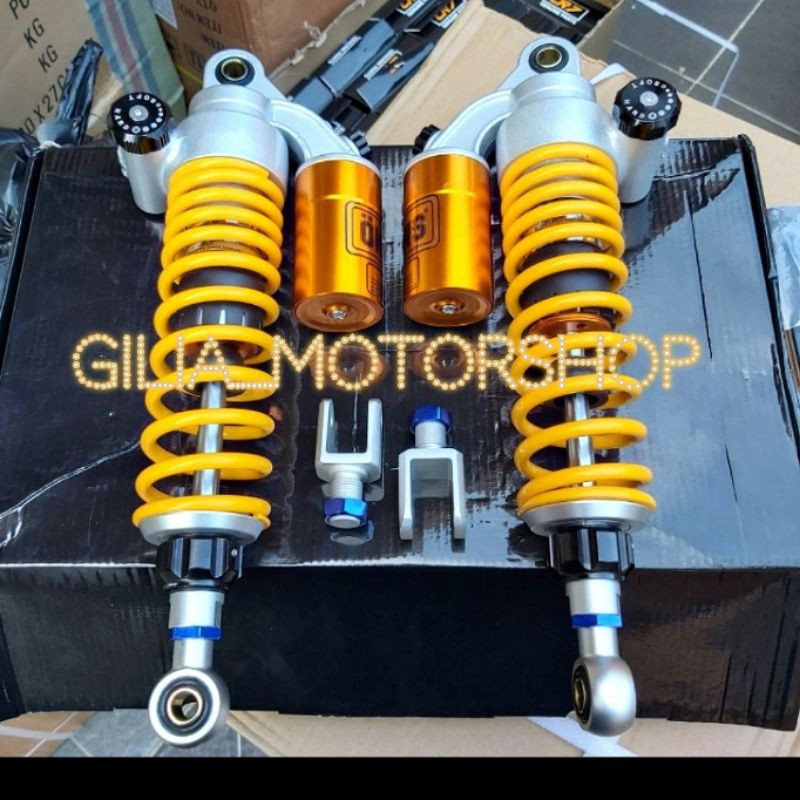 Shock Belakang Motor tabung Atas Ohlins 340mm Motor Bebek Shock Nmax Pcx Kharisma Grand Revo Blade