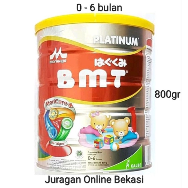 Morinaga Platinum BMT Moricare Plain 800gr 0-6bulan