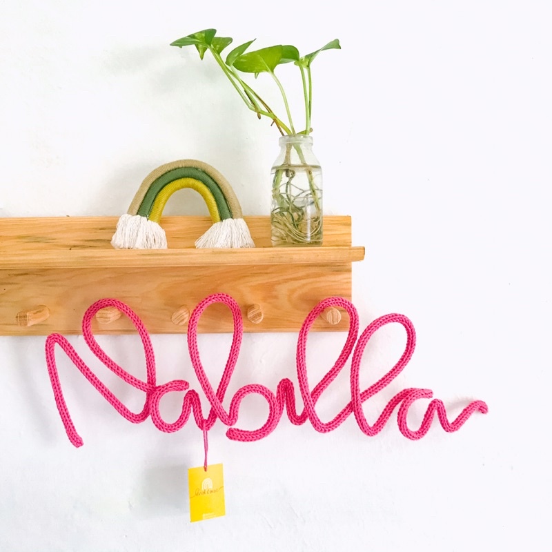 CUSTOM NAME SIGN | CUSTOM NAMA | HIASAN KAMAR ANAK | GANTUNGAN PINTU | HIASAN DINDING | LETTERING | 