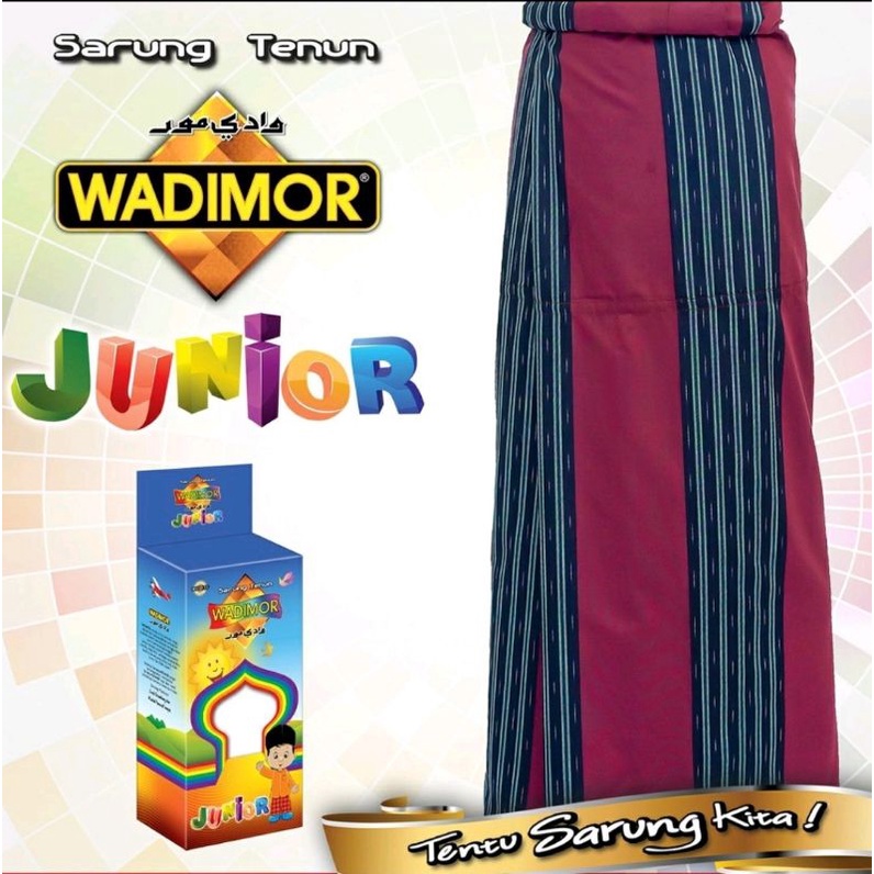 Wadimor Sarung Tenun Untuk Anak Tanggung Kids Junior