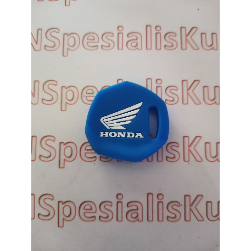 Kondom kunci motor Honda Beat,Vario,Supra,scoopy,pcx-Biru