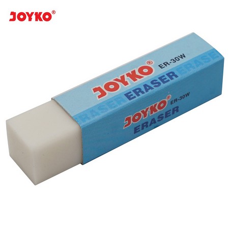 ( Ecer - 1 Pc ) JOYKO - PENGHAPUS PENSIL - PENCIL ERASER 526 B40BL / B40P / EB30 / ER30W BLACK WHITE BIG SMALL