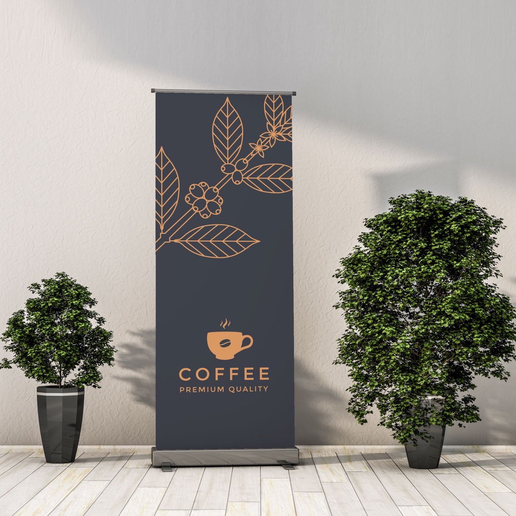 Roll Banner Luster 85 x 200 cm