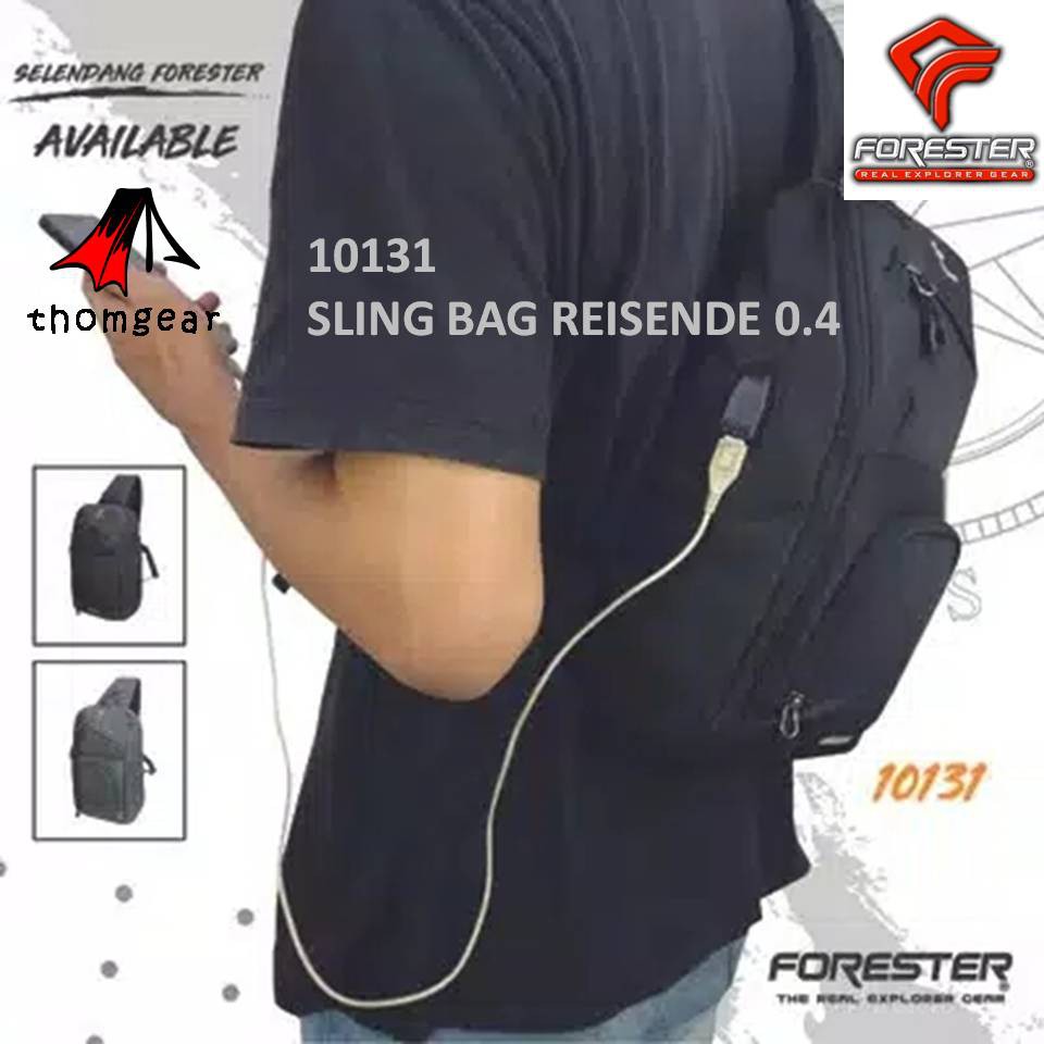 Thomgear Forester Reisende 0.4 Slingbag Sling Bag Tas Selempang Ripstop Diamond 10131