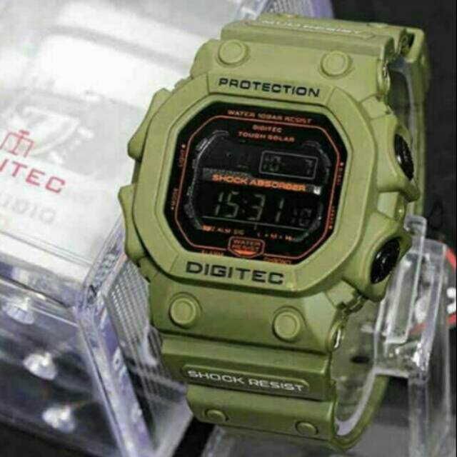 Jam tangan Digitec Rubber digital original