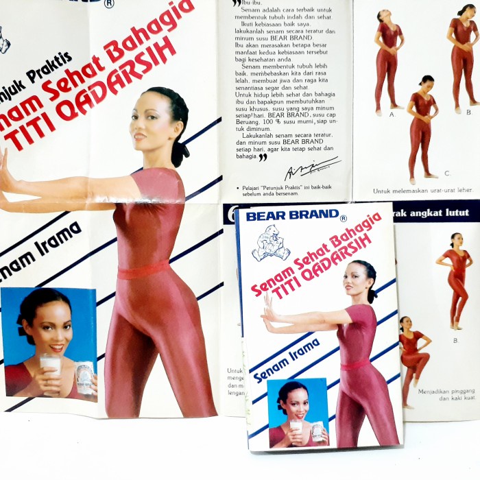 Kaset Pita Senam Sehat Bahagia Titi Qadarsih Senam Irama