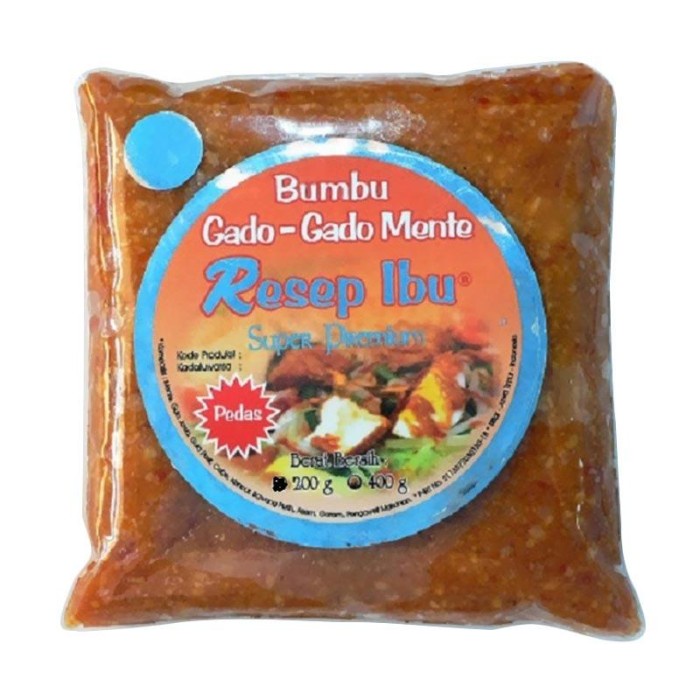 

Resep Ibu Bumbu Gado-Gado Sedang 250 Gr