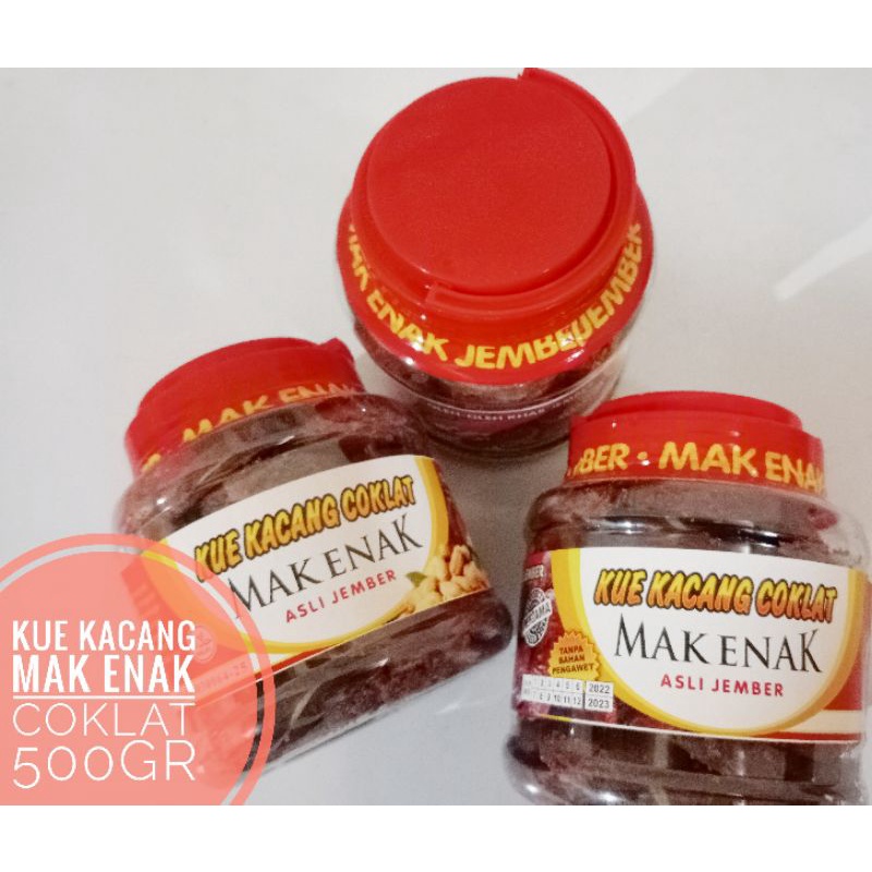 

PROMO Kue kacang mak enak coklat 500gr