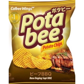

pota bee snack 15gx10 1 renteng random bbq & rumput laut
