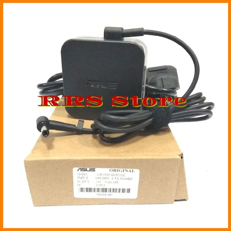 adaptor cascasn Asus Adaptor Charger Laptop ASUS 19V 3.42A 5.5*2.5MM 65W