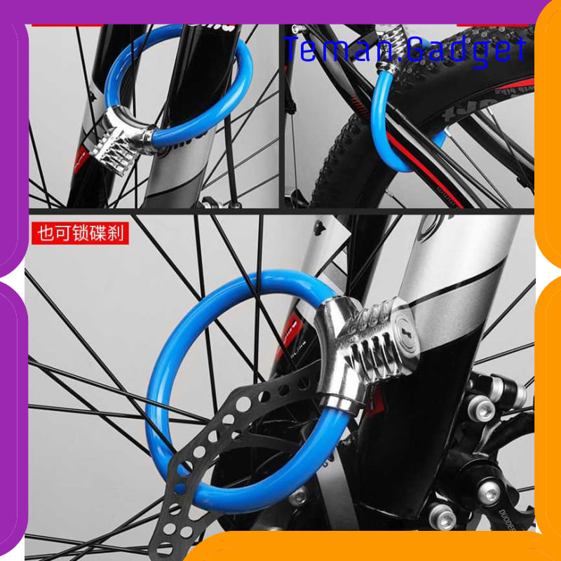 TG-IB740 CYCLINGBOX GEMBOK SEPEDA CABLE RING 110MM - BG-8238