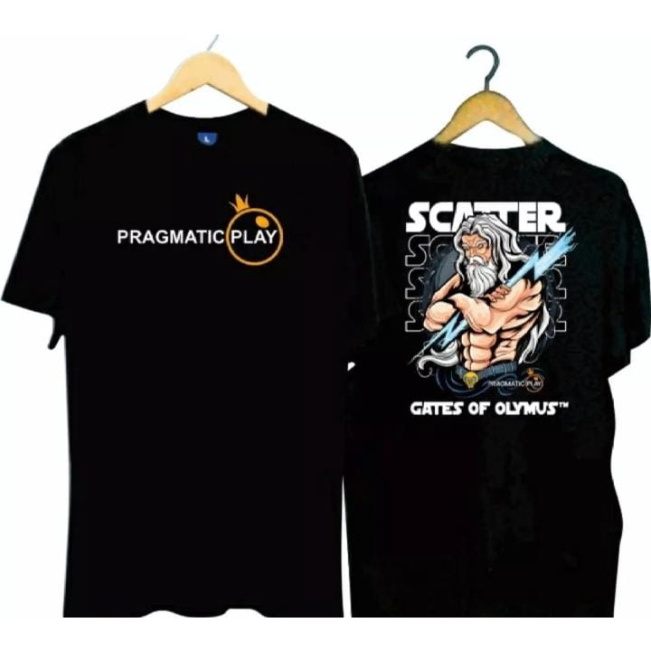 Baju Kaos Tshirt Kaos Slot Game Online Pragmatic Scater Gates Of Olymus / Kaos Slot