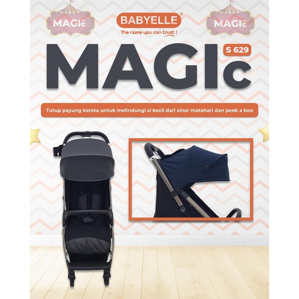 stroller babyelle magic s269 kereta bayi baby elle magic