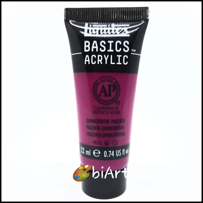 

Promo Cat Akrilik Liquitex Basics Acrylic 22 Ml Quinacridone Magenta