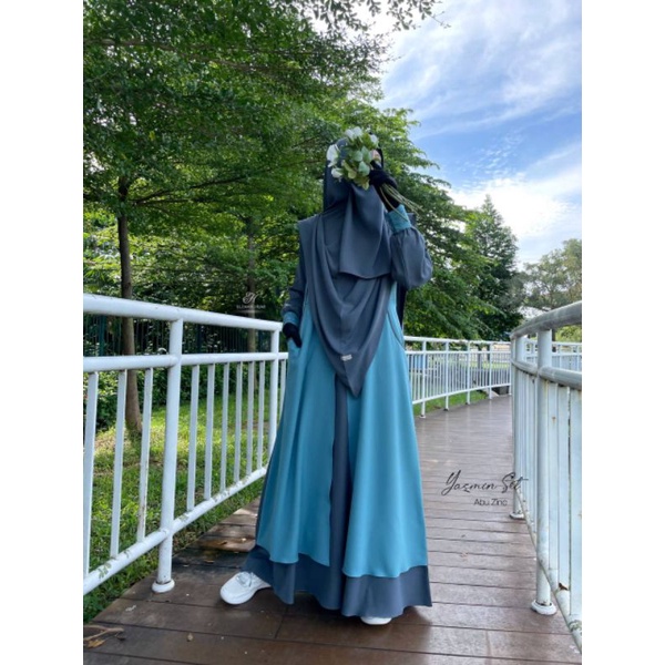 Gamis Yasmin Set Elzamie Hijab