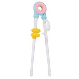 H 700 Sumpit Anak Karakter / Sumpit Anak Belajar Makan Model Kartun motif kucing Lolipop Animal Donat unik korea-Donat