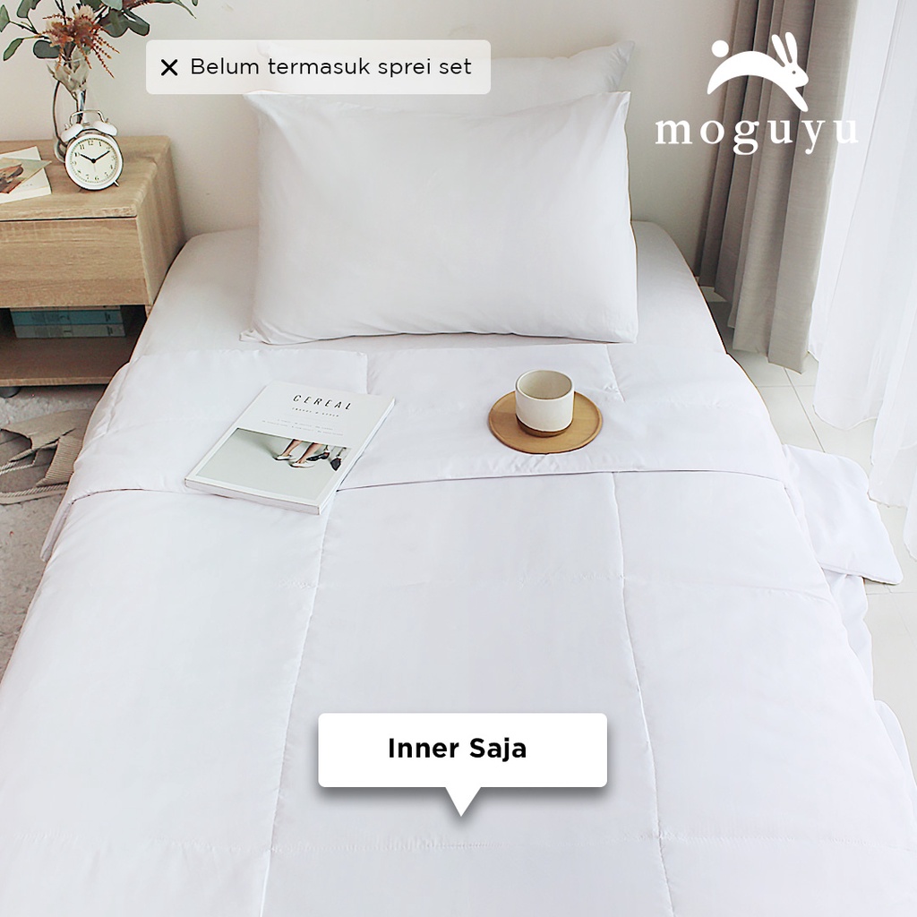 Quilt / Duvet Inner Moguyu - Size Single - Microtex - [SPREI MOMO]