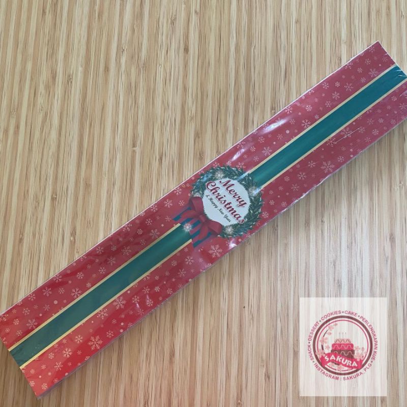 

[READY STOCK] Paper Belt Christmas 1 lembar