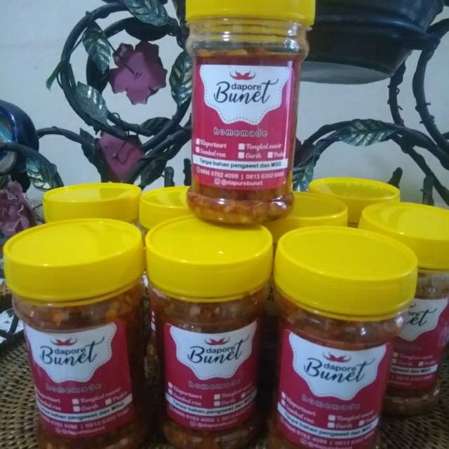 

Sambal roa dapore bunet