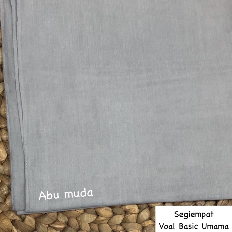Hijab Basic Voal Umama Part 3-PREMIUM-Abu muda
