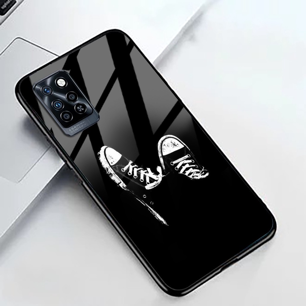 [K133] Softcase Kaca Infinix Note 10 Pro - Softcase Mirror - Casing Infinix - Infinix Note 10 Pro