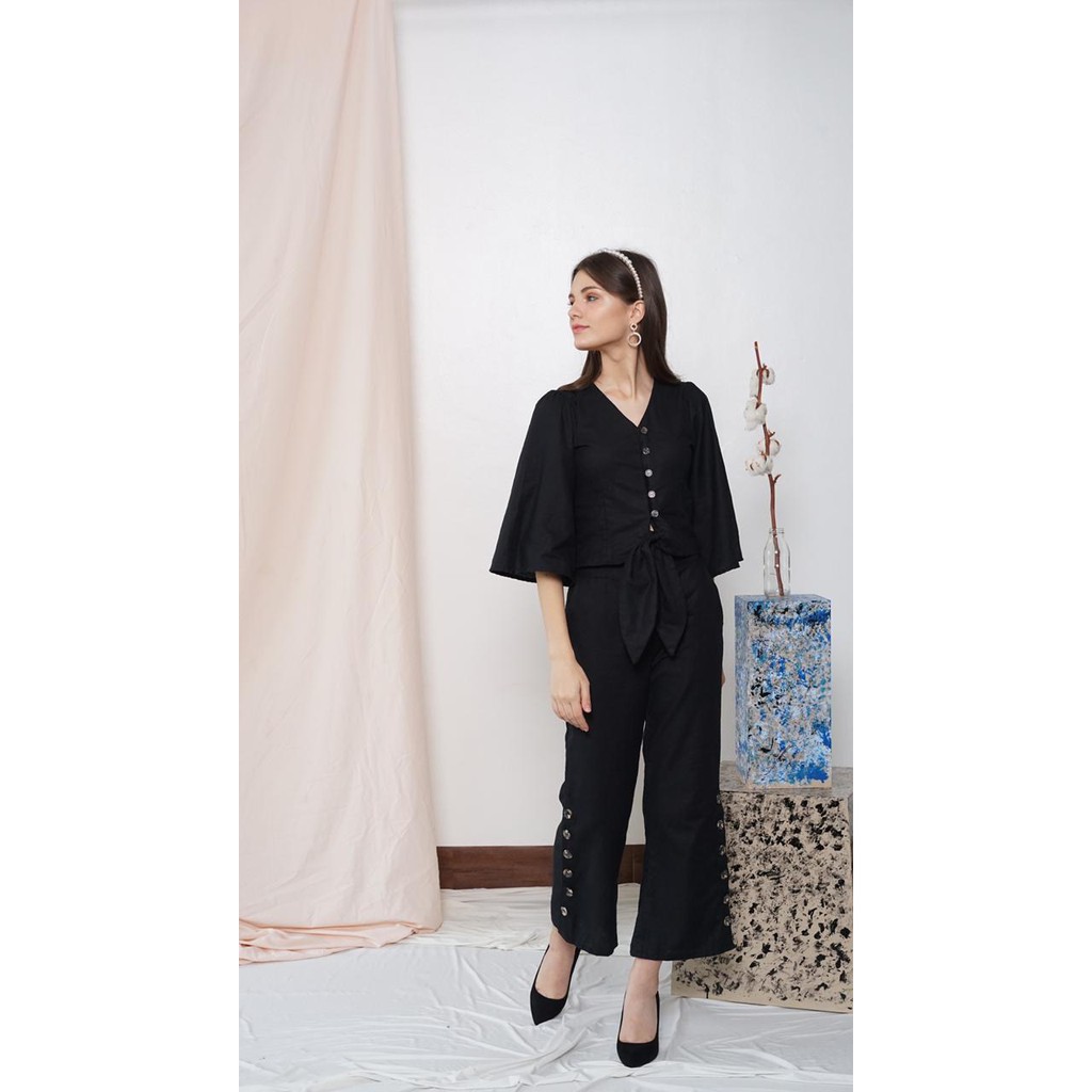 K3008 - Ava Top / Pants  - 2 COLOR &amp; 3 SIZE