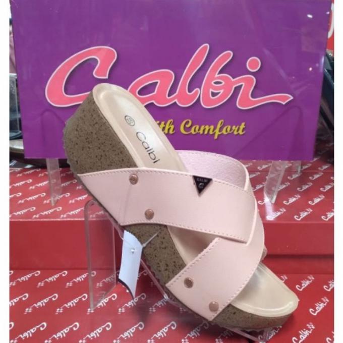 Sandal Wedges Calbi DJ 1133 ORI 100 % DISKON