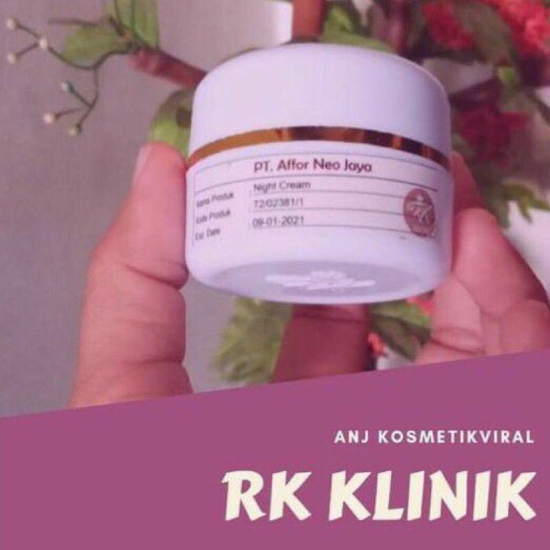 RK KLINIK KOSMETIKVIRAL CREAM TREATMENT KHUSUS JERAWAT PARAH DAN FLEK HITAM TEBAL