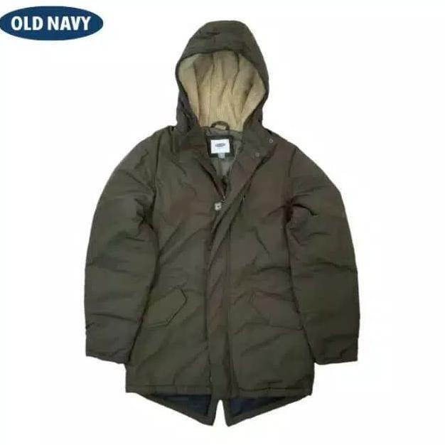 jaket dewasa parka merk old navy orginal