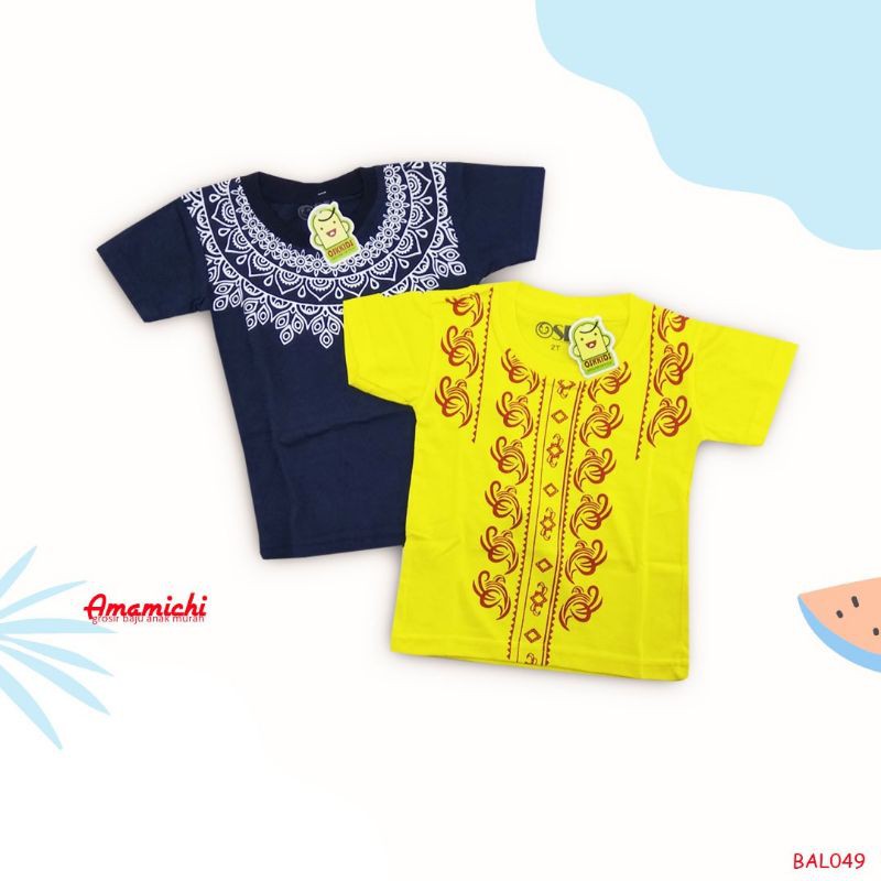 Kaos Anak Motif Koko Osk Kids Cowok Laki Umur 2-8 Tahun Murah/Baju anak Cowok/Atasan Anak Murah
