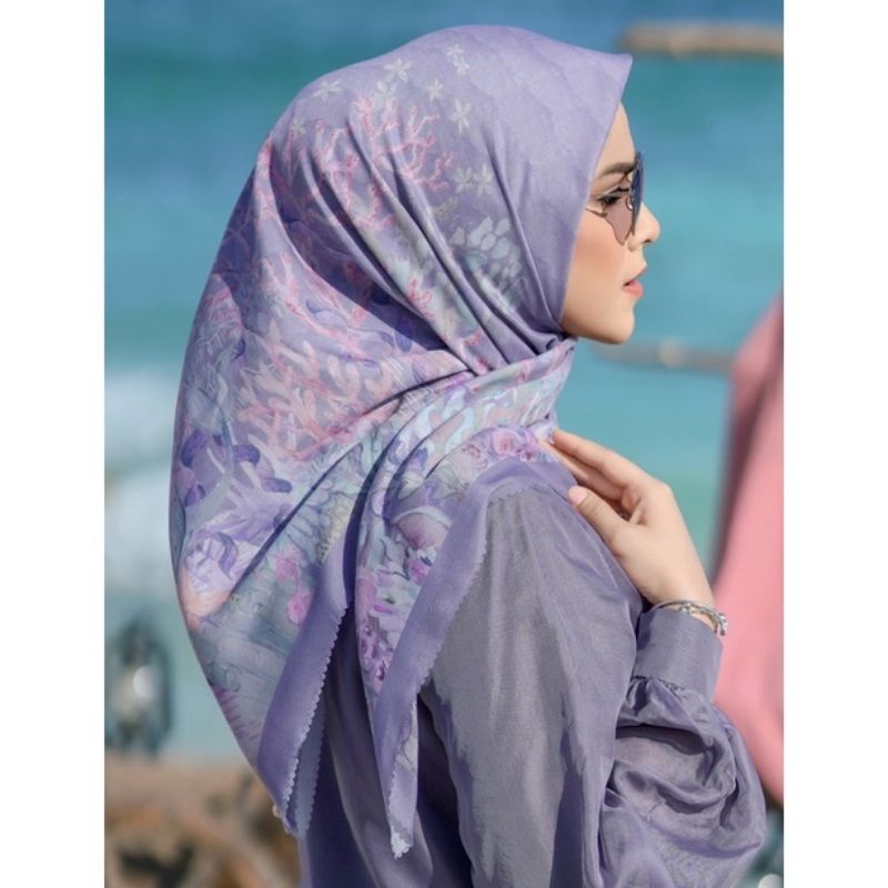 Buttonscarves Disney Mermaid Lavender