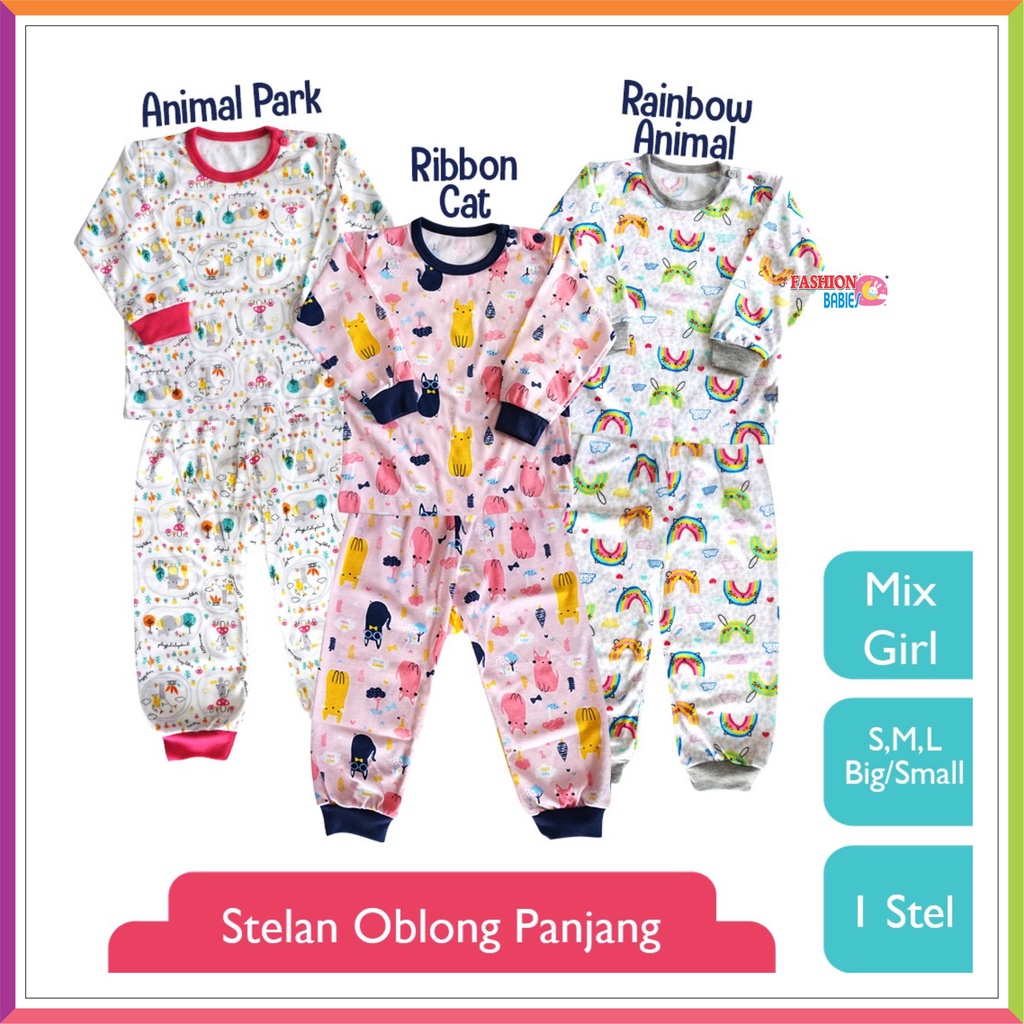 LIBBY PRINT MOTIF SETELAN PANJANG KANCING | MIX BOY GIRL HAPPY FOREST CARNIVAL ISLAND | LIBBY BABY S M L ❤ Fashionbabies ❤