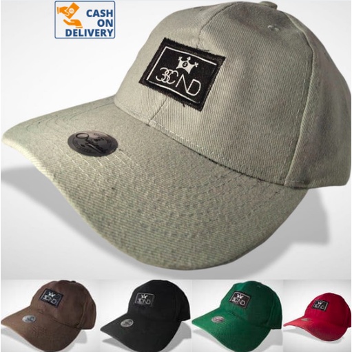 TOPI PRIA / POLO CAPS THREESECOND BAHAN TWILL KUALITAS PREMIUM