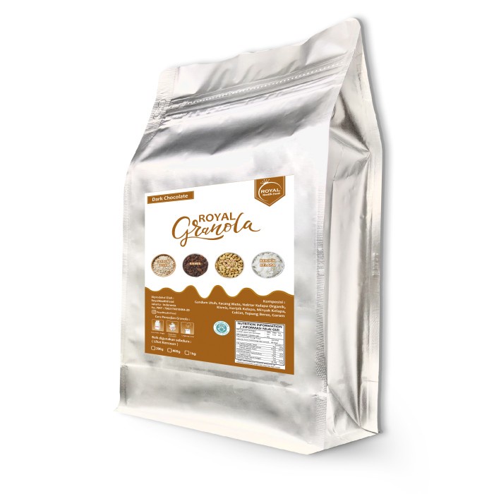

Jual Royal Granola 1 Kg Dark Chocolate