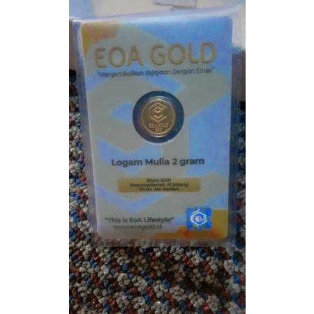 Eoa gold 2 gram emas 24K