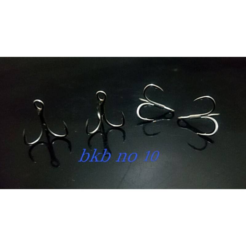 treble hook BKB size 4-10 4x strong