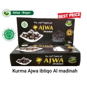 

Kurma Ajwa Premium Al Madinah 500gr | Kurma Nabi | Ajwah Termurah Original