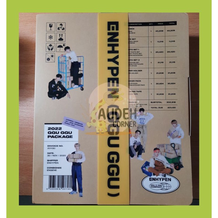 [BACA DESC] Ready stock sharing photocard pc enhypen ggu ggu package sunghoon heeseung niki