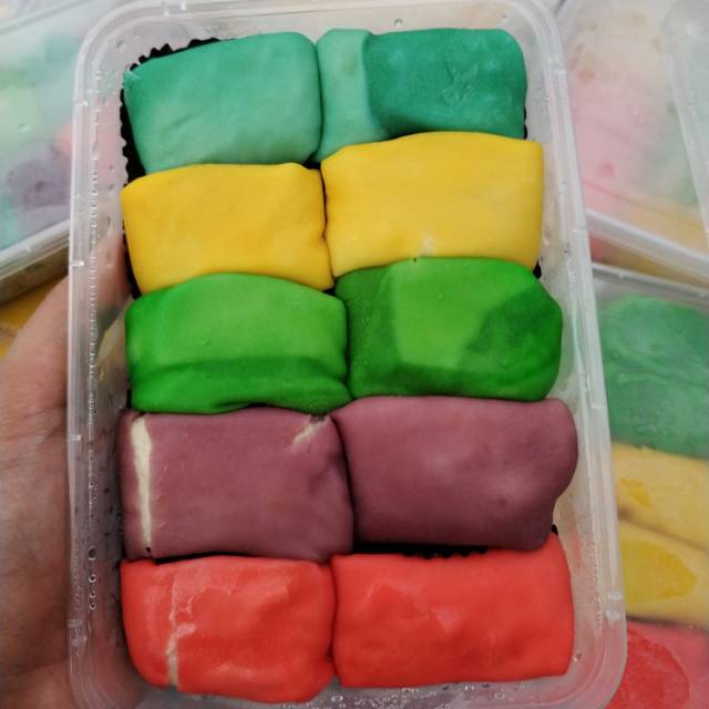 

Pancake Durian Box Mini tanpa cream full durian