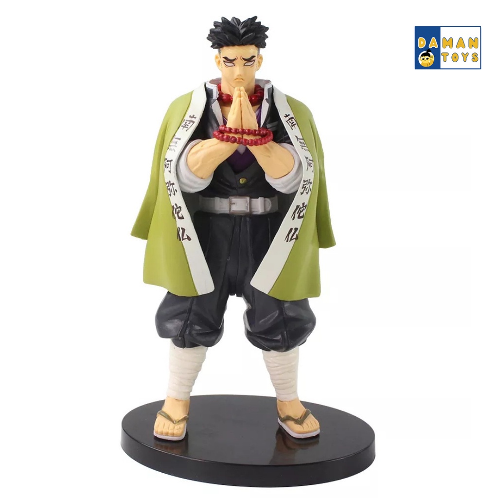DToys Gyomei Himejima Figur Anime Action Figure Demon Slayer Kimetsu No