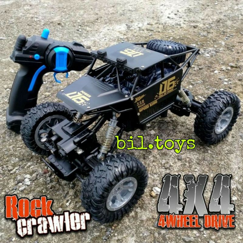 RC ROCK CRAWLER BESAR SKALA 1/14 MAINAN ANAK REMOTE CONTROL