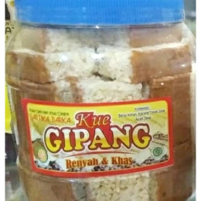 

Gipang Toples Sedang - Gipang Kacang- Oleh-oleh Khas Banten