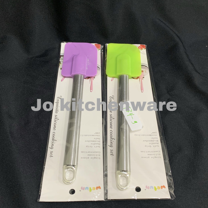 Spatula silikon gagang stainless / SET 3 PCS T 34-9